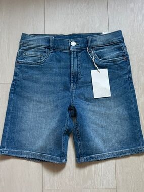 Zara Kids Dark Blue Denim Shorts